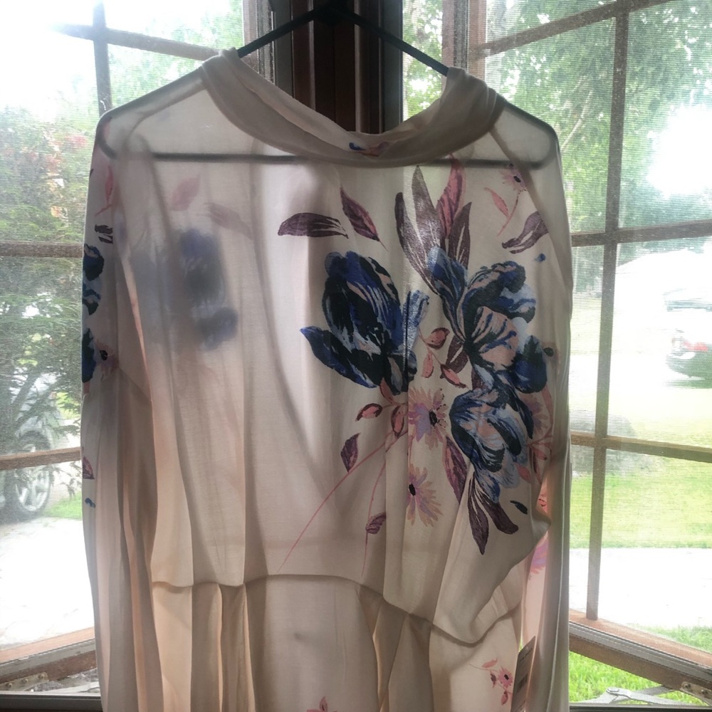 Free people lightweight long sleeved dress